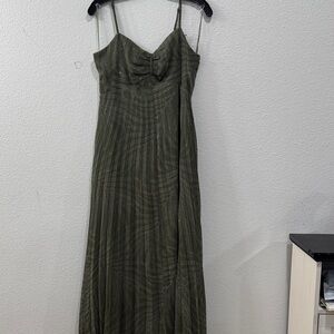 Molly Bracken Olive Maxi Dress